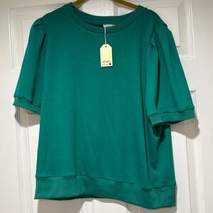 Jodifl Green top Large